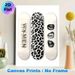 Skateboard Leopard Print & Grunge Lips Painting Poster, Monochrome Edgy Graphic Poster, Sleek Urban-style Decor Suitable For Living Room, Studio Or_maomaolike.com