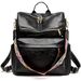 PU Leather Backpack Purse For Women Convertible Ladies Fashion Casual Large School Shoulder Bags_maomaolike.com