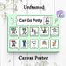 Potty Training Painting Poster, Cute Cartoon Step-by-Step Guide Poster, Visual Toilet Routine Instruction, Ideal For Bathroom_maomaolike.com