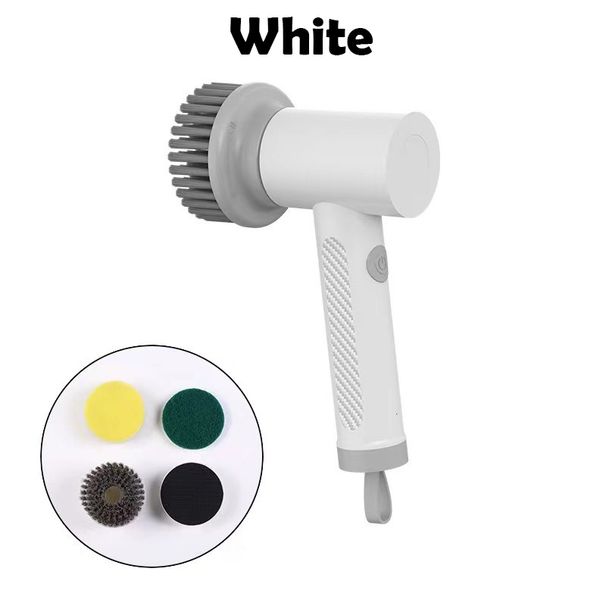 Wireless Electric Cleaning Brush Housework Kitchen Dishwashing Brush Bathtub Tile Professional Cleaning Brush Labor Saving_maomaolike.com