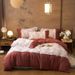 Wholesale INS Chinese Style Pastoral Soft Jacquard Double Layer Gauze 4-Piece Patchwork Pure Cotton Floral Four-Piece Set_maomaolike.com