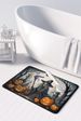 Witch Spooky Halloween Memory Foam Kitchen Mat Machine Washable Anti-Fatigue Mat Cushion Comfort Bath Mat Or Kitchen Rug_maomaolike.com
