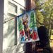 Chocolate Labrador Retriever Christmas Reindeer House Flag Large Porch Sleeve Pole Decorative Outside Yard Banner Artwork Wall Hanging, Polyester, House Size, Multicolor_maomaolike.com