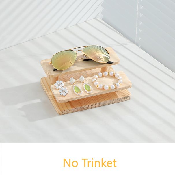 Unisex Solid wood glasses display stand Stepped glasses display props sunglasses bracket Sunglasses rack jewelry display stand_maomaolike.com