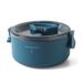 Round Portable Insulation Partitioned Lunch Box_maomaolike.com