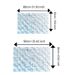 Bathroom Mat Toilet Mat Shower Mat Entrance Rug Absorbent Non-Slip Mat Soft Quick-Dry Machine Washable_maomaolike.com