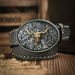 HOT Western Cowboy PU Leather Belt - Men Waist Strap Bull Decoration Floral Engraved for Jeans_maomaolike.com