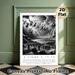 Biblical 2 Kings 6:17-20 Painting Poster, Dramatic Monochrome Religious Scene Poster, Inspirational Artwork Featuring Angelic Horses And Chariots_maomaolike.com