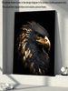 Oil Painting Reproduction, Impressionist-style Eagle, Floral Motif, Home Décor Artwork, Living Room Feature Wall Decoration, Art Exhibition Piece_maomaolike.com