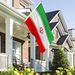 3x5 Ft Double Side Printed Iran Flag, Hanging Flag With Polyester, Vivid Color And UV Fade Resistant, Iranian Flags Decoration_maomaolike.com