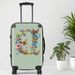 Letter Q Luggage, 20/24/28 Inch Luggage, Carry-On, Custom Luggage, Luggage Set, Suitcase, Travel, Vacation, Cabin Suitcase, Custom Suitcase, Personalized Luggage_maomaolike.com