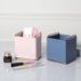 Nordic INS Style Leather Minimalist Cosmetic Remote Control Dressing Table Internet Celebrity Pen Holder Desktop Storage_maomaolike.com