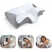 Butterfly-shaped Neck Sleep Slow Rebound Memory Cervical Pillow, Pillow Core_maomaolike.com