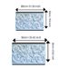 Bathroom Mat Toilet Mat Shower Mat Entrance Rug Absorbent Non-Slip Mat Soft Quick-Dry Machine Washable_maomaolike.com