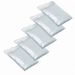 Export-ready Transparent Disposable Plastic Square Cape, Rain Poncho, Can Be Printed_maomaolike.com