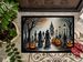 Vampires Spooky Halloween Doormat Front Door Mat Indoor Outdoor Rugs For Entryway, Non Slip Washable Low Pile, 24H X 36W_maomaolike.com