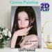 K-pop Female Idol Painting Poster, Sleek Glamorous Portrait Poster, Trendy Idol-themed Wall Decor Ideal For Fan Bedrooms, Personal Living Areas_maomaolike.com
