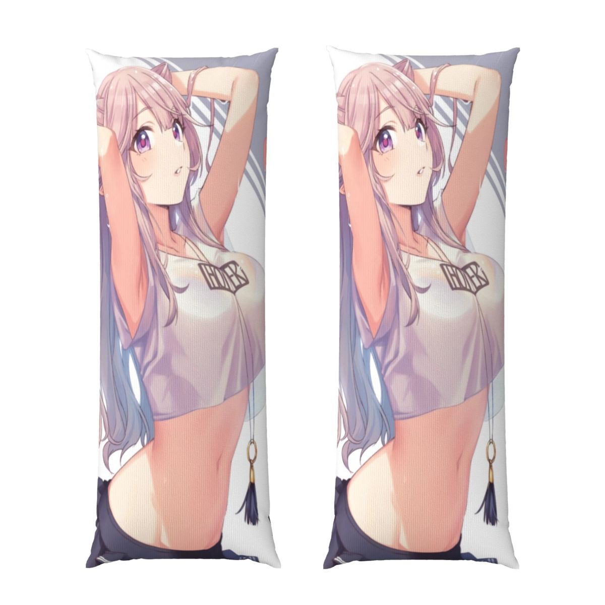 Equal Body Pillowcase, Removable Velvet Equal Body Pillowcase, (excluding Pillow Core)_maomaolike.com