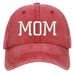 Unisex Washed cotton DAD MOM embroidered baseball cap Cotton duck hat Dad hat Hip Hop hat_maomaolike.com