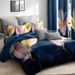 9 Piece In A Bag Thick Touch Bed Cover Curtain Set, Upgraded Luxury Bedspread Set, Bamboo Microfiber All Season Bedding-Set For Home, RV Beding, Boys And Girls Gifts With Gift Bag_maomaolike.com