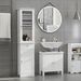 Bathroom Storage Cabinet, Tall Bathroom Cabinet, Narrow Linen Tower_maomaolike.com