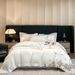 Wholesale 60 Count Austrian Lenzing Tencel Four-Piece Simple Naked Sleep Double-Sided Cool Silky Embroidery 4-Piece Set_maomaolike.com