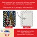 Keeshond And Santa Claus Porcelain Ornament Christmas Tree Hanging Decorations For Home Christmas Holiday, Rectangle, Gift, Multicolor_maomaolike.com
