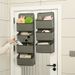 Door Storage Hanging Bag Household Multi-Layer Sundries Storage Hanging Hanging Book Toy Storage Hanging Bag_maomaolike.com