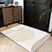 Living Room Rug Large Size Gorgeous Gold Frame Design Bedroom Rug Plush Thickened Machine Washable Thickened Underlay Interior Decorative Rug_maomaolike.com