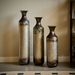 Floor Metal Vase Modern Style Decoration Home Droplet Shaped White Metal Vase 3-piece Set Gorgeous Home Decoration Large Glazed Metal Vase_maomaolike.com