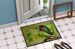 Green Heron Doormat Front Door Mat Indoor Outdoor Rugs For Entryway, Non Slip Washable Low Pile, 24H X 36W_maomaolike.com