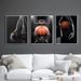 Contemporary Art Style, Basketball, Decorative Art Prints, Home Décor Art, Living Room Sofa Backdrop Artwork, Art Exhibition Pieces_maomaolike.com