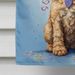 Cockapoo Happy Birthday House Flag Large Porch Sleeve Pole Decorative Outside Yard Banner Artwork Wall Hanging, Polyester, House Size, Multicolor_maomaolike.com
