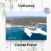 Surfers Point Coastal Painting Poster, Stylized Flat-toned Coastal Landscape Poster, Serene Seaside Scenery Ideal For Home, Office And_maomaolike.com