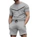 Men's Clothing round neck t-shirt short sleeve men's NK youth casual sports men's suit_maomaolike.com