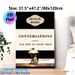 Literary Penguin & Desk Lamp Painting Poster, Vintage Black & Cream Typographic Poster, Stylish Book-inspired Decor Ideal For Home Office, Reading_maomaolike.com