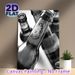 Beer Bottle Themed Painting Poster, Monochrome Close-up Of Beer Bottles With Frothy Bubbles Poster, Sleek Minimalist Artwork, Ideal For Home Bar_maomaolike.com