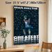 Hip-hop Singer Painting Poster, Atmospheric Stage Performance With Starry Backdrop Poster, Eye-catching Rap-themed Decor Ideal For Music Studio_maomaolike.com