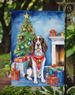 English Springer Spaniel Christmas Reindeer Garden Flag Mailbox Flag Decorative Yard Flag Banner Outside Patio Artwork Yard Flower Beds, Garden Size, Multicolor_maomaolike.com