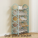 Simple Shoe Rack, Home-use Entryway Economy‑style Steel Pipe Shoe Rack, Multi‑tier Dust‑proof Storage Organizer, Shoe Cabinet_maomaolike.com