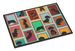 Lots Of Black And Tan Dachshund Doormat Front Door Mat Indoor Outdoor Rugs For Entryway, Non Slip Washable Low Pile, 24H X 36W_maomaolike.com