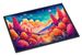 Celosia In Color Doormat Front Door Mat Indoor Outdoor Rugs For Entryway, Non Slip Washable Low Pile, 24H X 36W_maomaolike.com