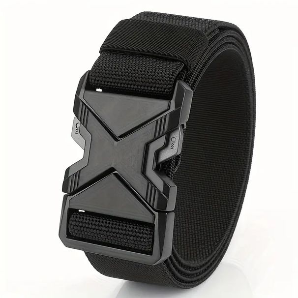 HOT New Quick Release Metal Plable Buckle Tactical Breathable Military Belts For Men Elastic Pants Belt_maomaolike.com
