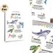 Size Of The Problem Emotional Regulation Painting Poster, Watercolor Ocean Animal Themed Poster, Assists With Problem Intensity Identification_maomaolike.com