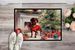 Dachshund Cozy Christmas Doormat Front Door Mat Indoor Outdoor Rugs For Entryway, Non Slip Washable Low Pile, 24H X 36W_maomaolike.com