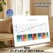 Piano Music Notes Painting Poster, Colorful Educational Music Guide Poster, Color-coded Keys & Mnemonics For Easy Music Note Learning, Suitable For_maomaolike.com