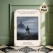 Anne Brontë Literary Quote Painting Poster, Moody Misty Gothic Manor Scene Poster, Inspirational Classic Literature Decor Idea For Home Study, Library_maomaolike.com