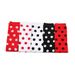 Unisex Christmas dress up stockings holiday masquerade dress up props COS ladybug polka dot knee high socks stockings_maomaolike.com