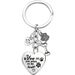 no longer by my side stainless steel engraved keychain chain commemorative dog and cat small gifts_maomaolike.com