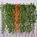 Artificial Hanging Ivy Climbing Vine Strip Wall Window Chlorophytum Green Plant Fake Flower Decoration Manufacturer_maomaolike.com